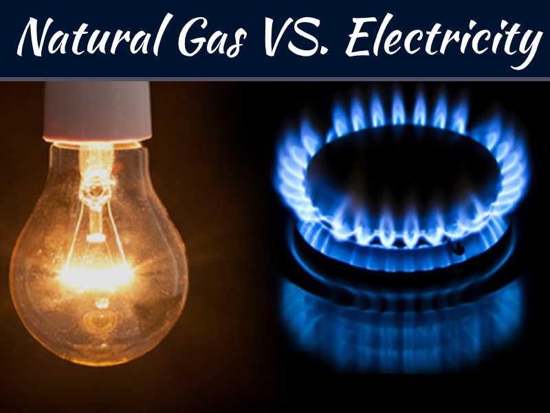 Natural gas vs electricity