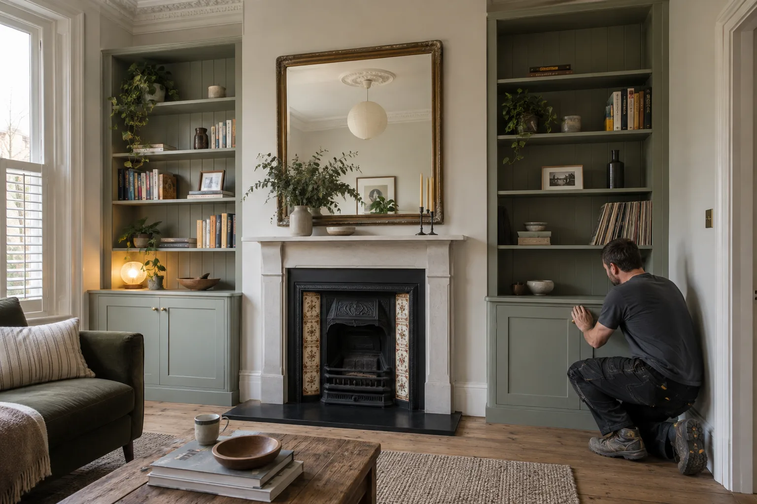 Carpentry completed work in a London property